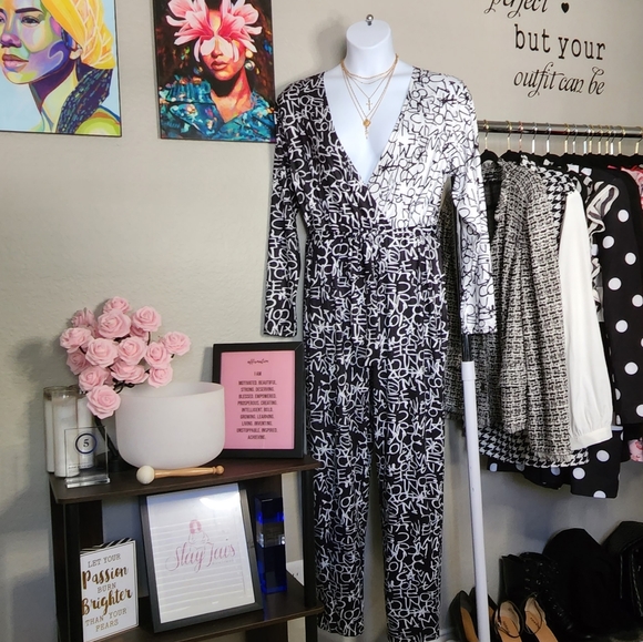 The Letters Jumpsuit - Picture 2 of 3